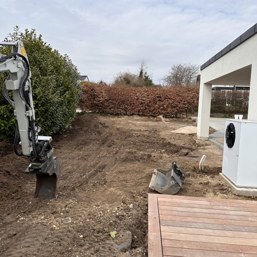 gravearbejde i have til pool