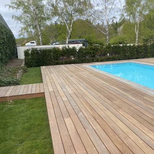 Nedgravet pool Holbæk