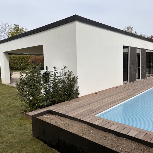 nedgravet pool Holte