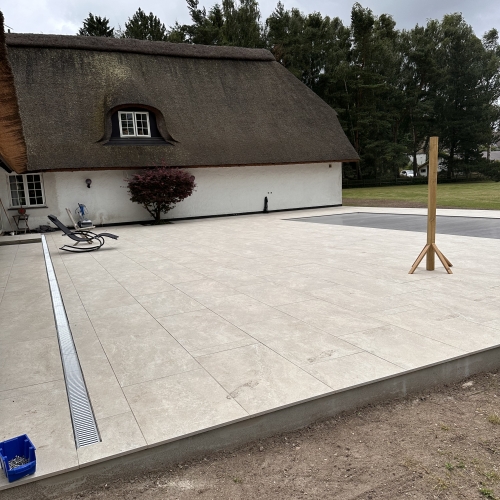 nedgravet pool Roskilde