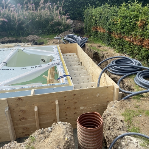 Nedgravning af pool til haven