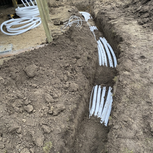 rør til swimmingpool