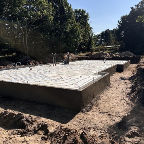 støbning af fundament Kalundborg