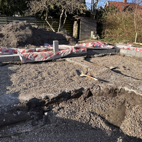 underlag til fundament