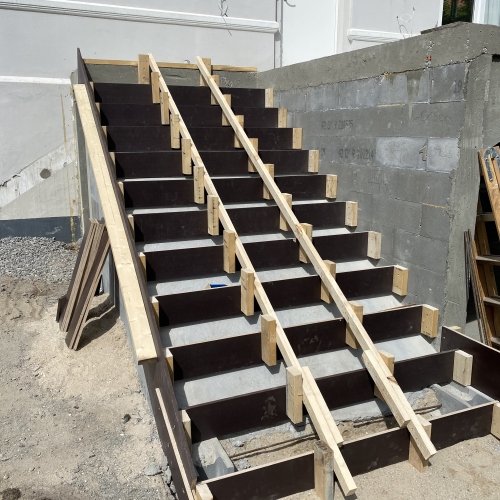 betonarbejde ny trappe