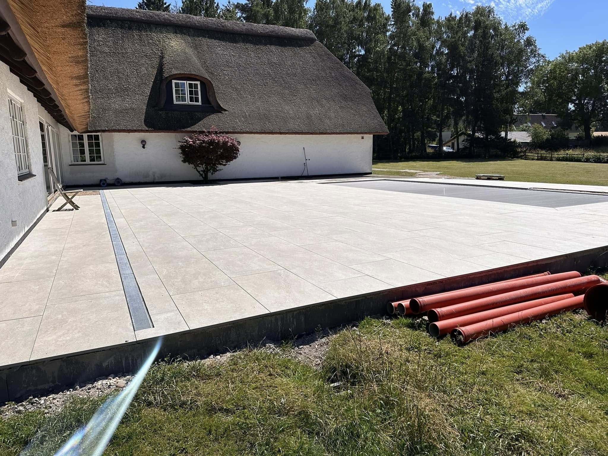 Støbning af fundament